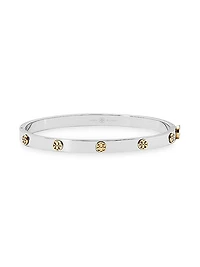 Miller Stainless Steel Logo Bracelet