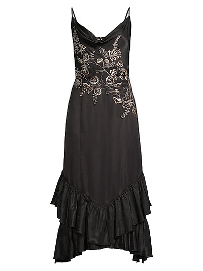 Embellished Slip Dress