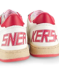 Baby's, Little Kid's & Ballstar Leather Star Sneakers