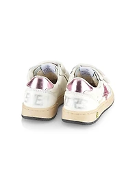 Baby Girl's & Little Girl's Ballstar Glitter Star Sneakers