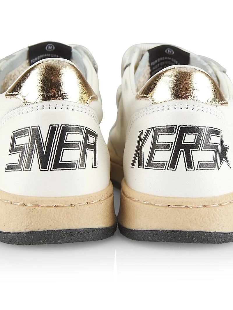 Baby Girl's, Little Girl's & Girl's Ballstar Laminated Star Sneakers