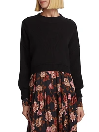 Easy Street Cropped Sweater