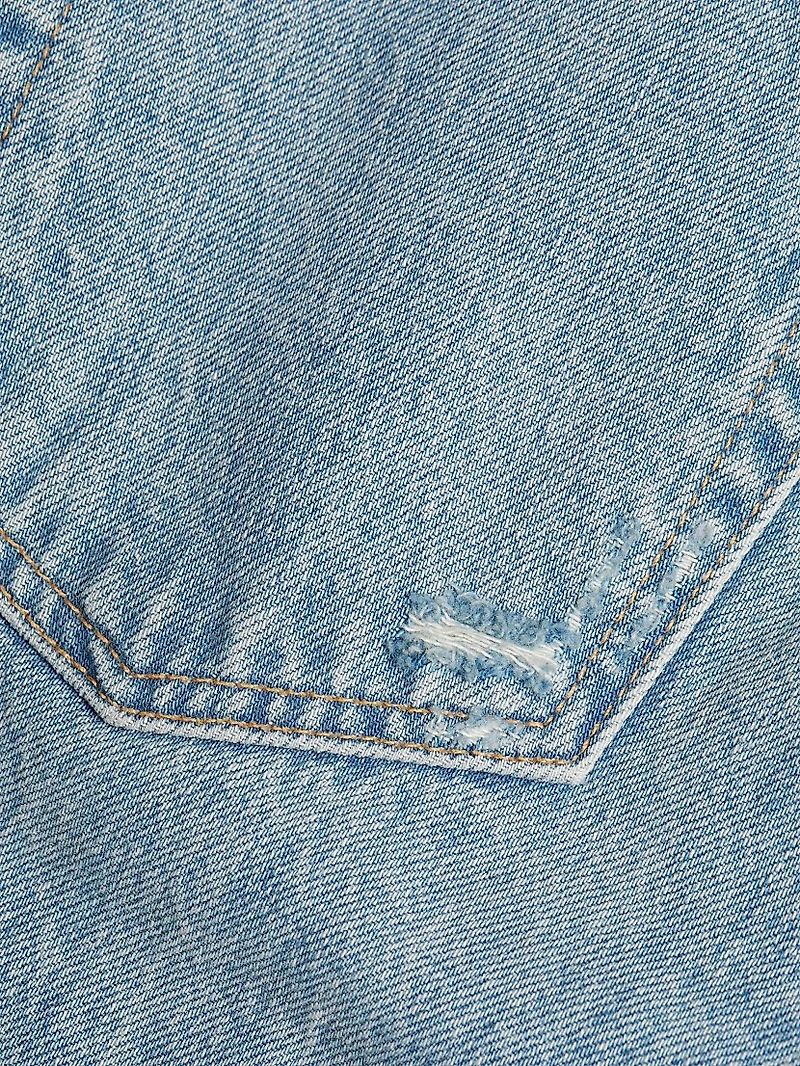 London High-Rise Straight-Leg Jeans