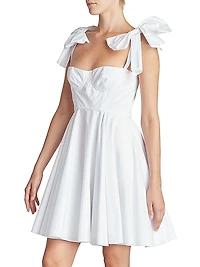 Ruffled Off-The-Shoulder Dress