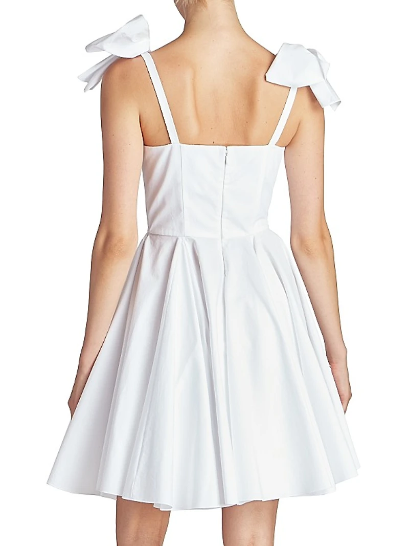 Ruffled Off-The-Shoulder Dress