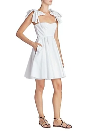 Ruffled Off-The-Shoulder Dress