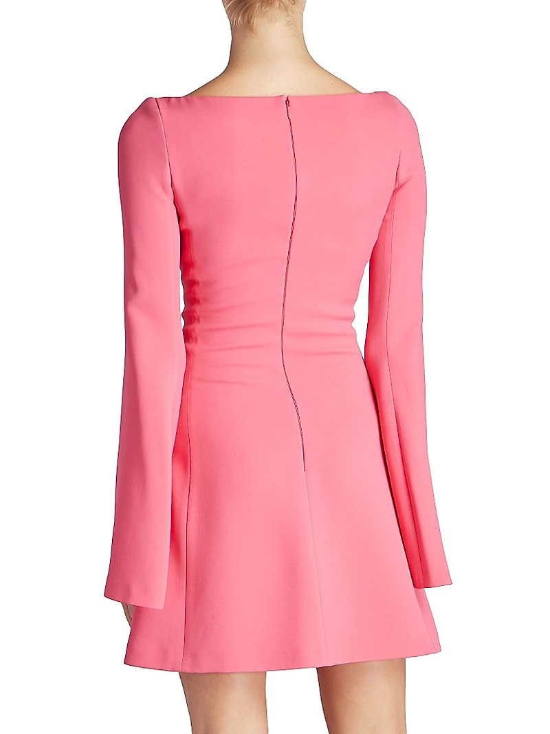 Bell-Sleeve Minidress