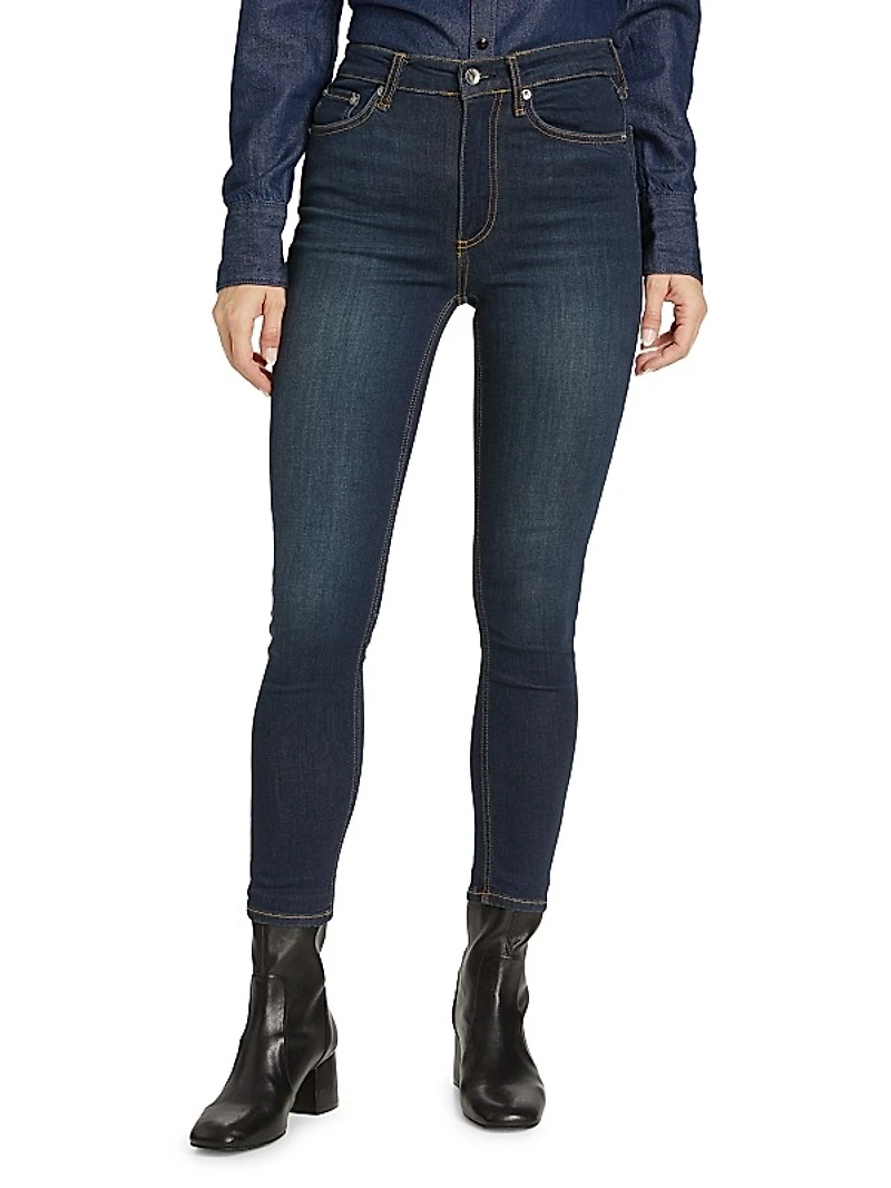 Nina High-Rise Skinny Jeans