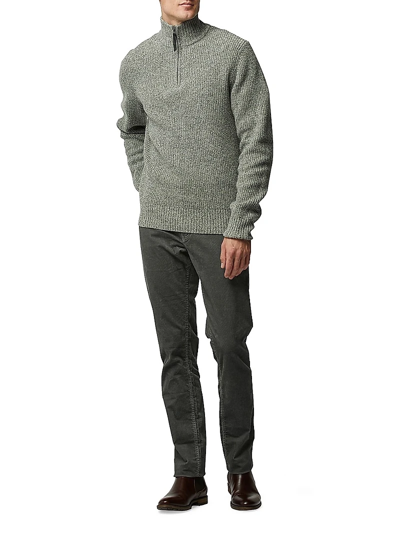 Robbies Road Quarter-Zip Sweater