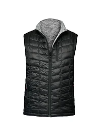 Quilted Reversible Fleece Vest