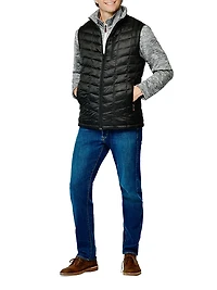 Quilted Reversible Fleece Vest