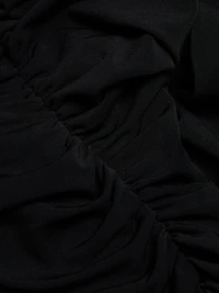 Stefanie Ruched One-Shoulder Top