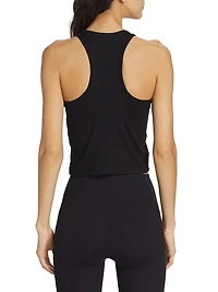 Ashby Rib Scoopneck Crop Top