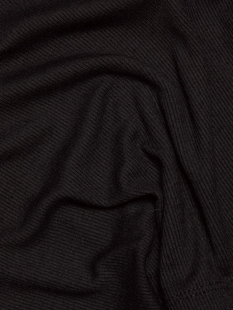 Ashby Rib Scoopneck Crop Top