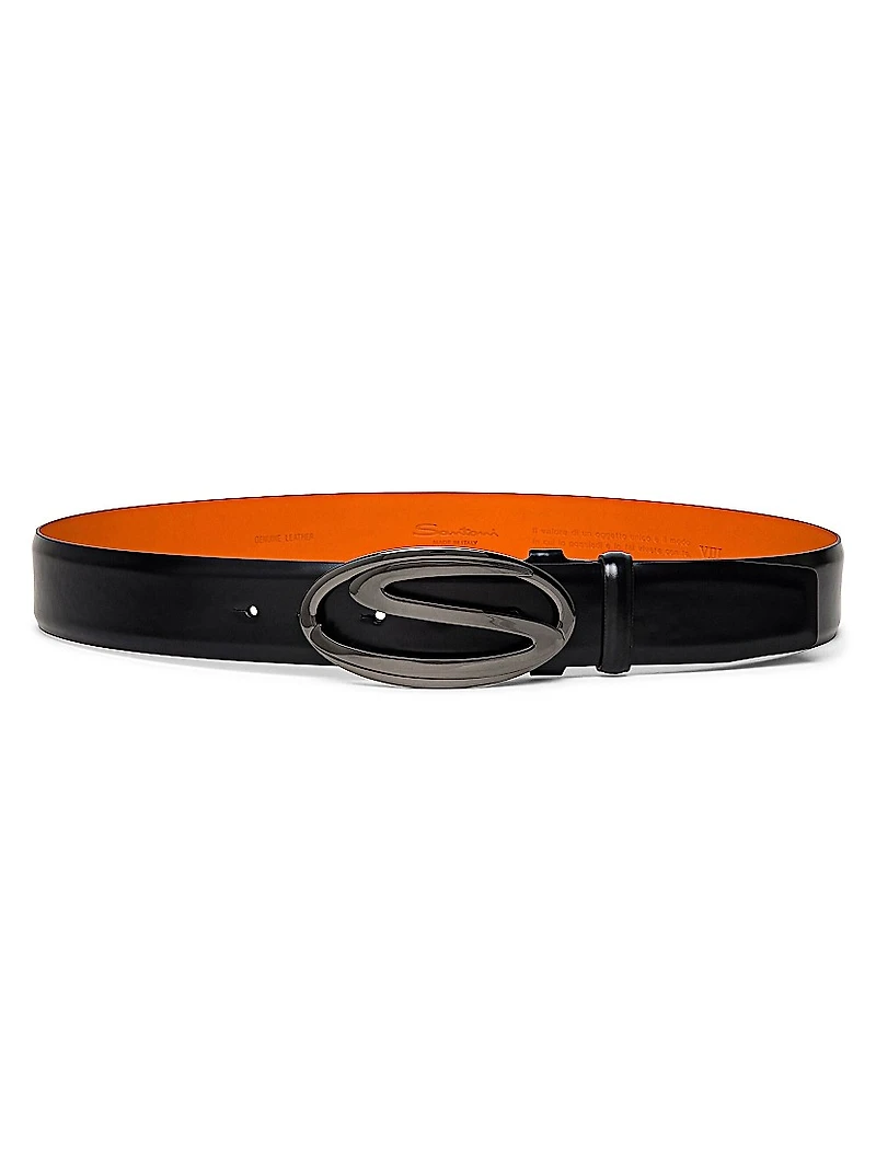 Adjustable Leather Belt
