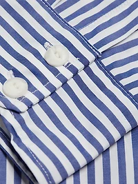 Maxine Cotton Poplin Striped Shirt