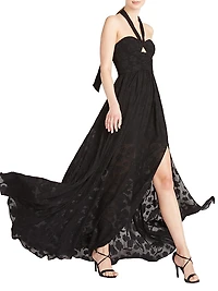 Lilyana Halter Maxi Dress