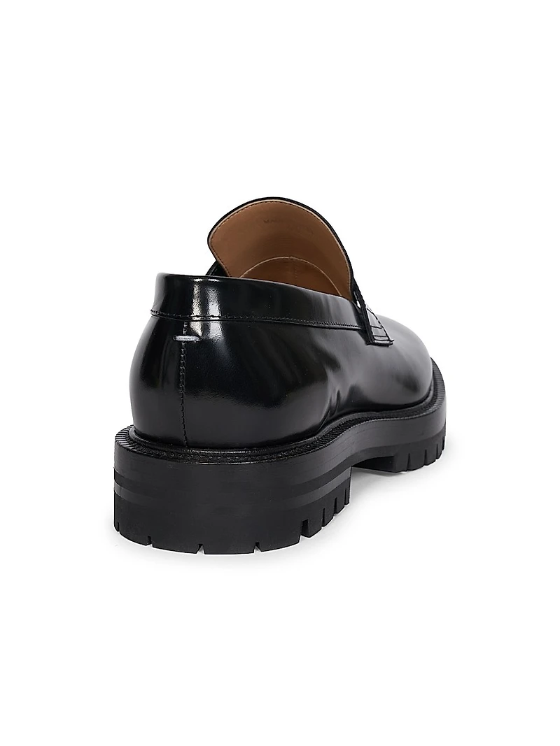 Tabi County Platform Penny Loafers