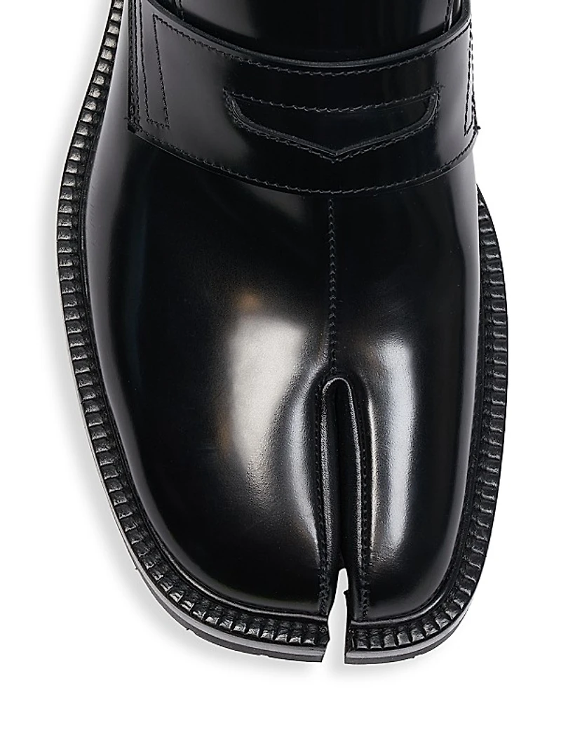 Tabi County Platform Penny Loafers