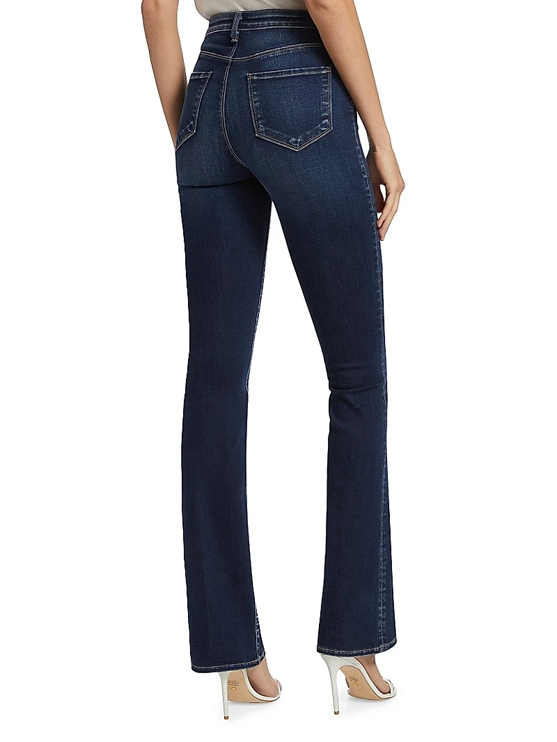 Selma High-Rise Boot-Leg Jeans