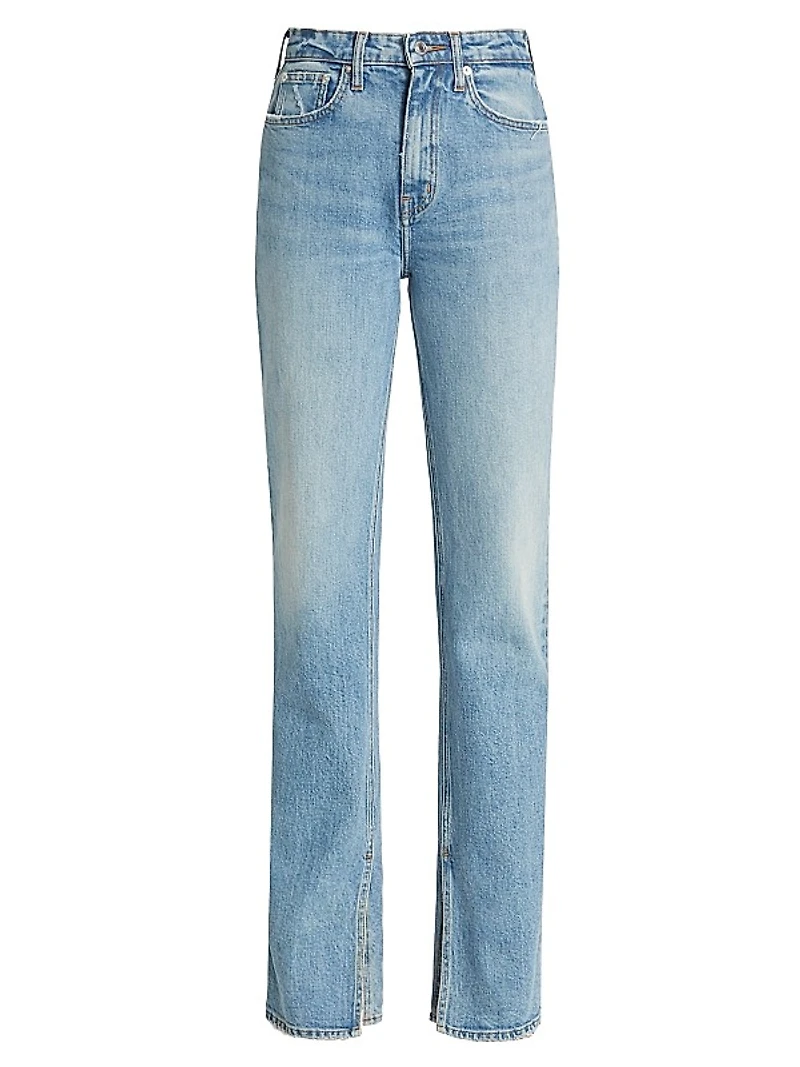 Frankie Ultra High-Rise Straight-Leg Jeans