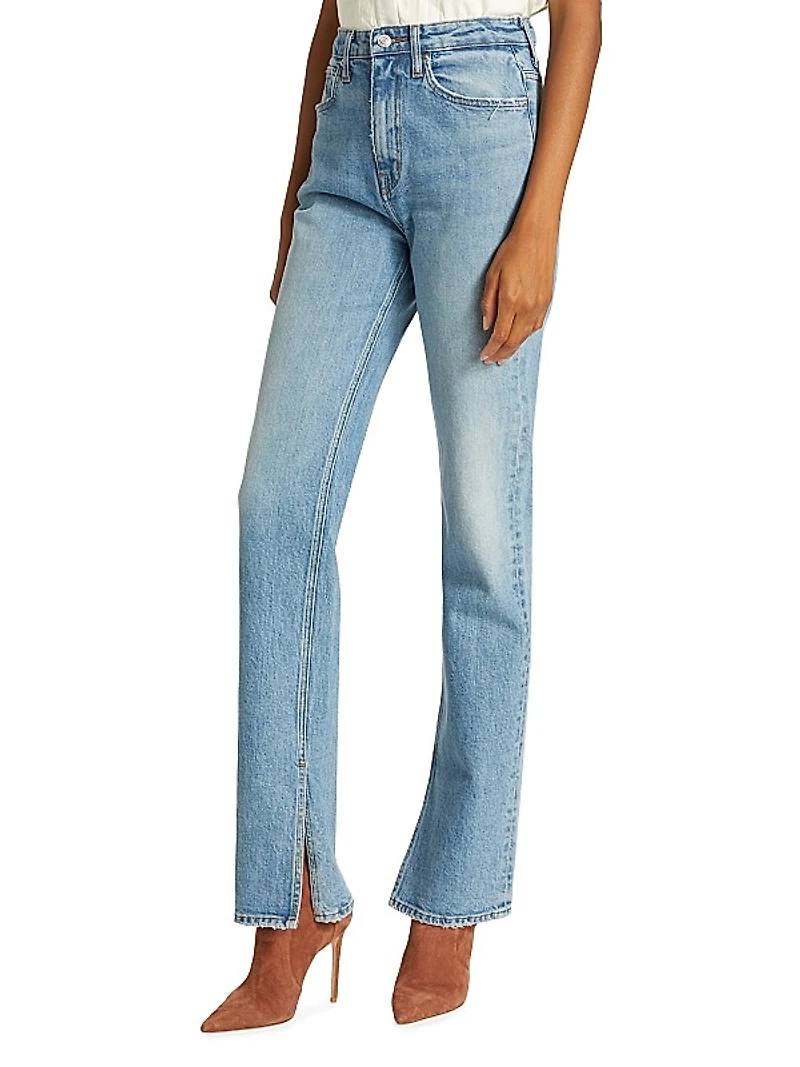 Frankie Ultra High-Rise Straight-Leg Jeans