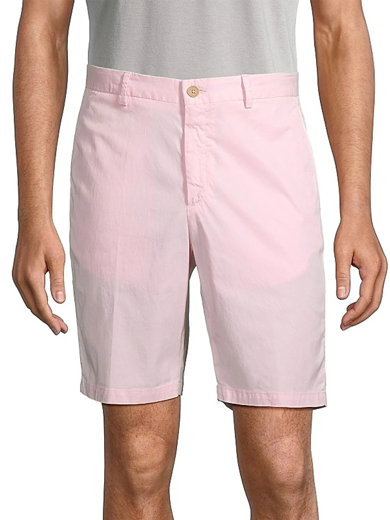 Slim-Fit Cotton-Blend Chino Shorts