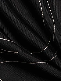 Silk Stitched-Logo Shorts