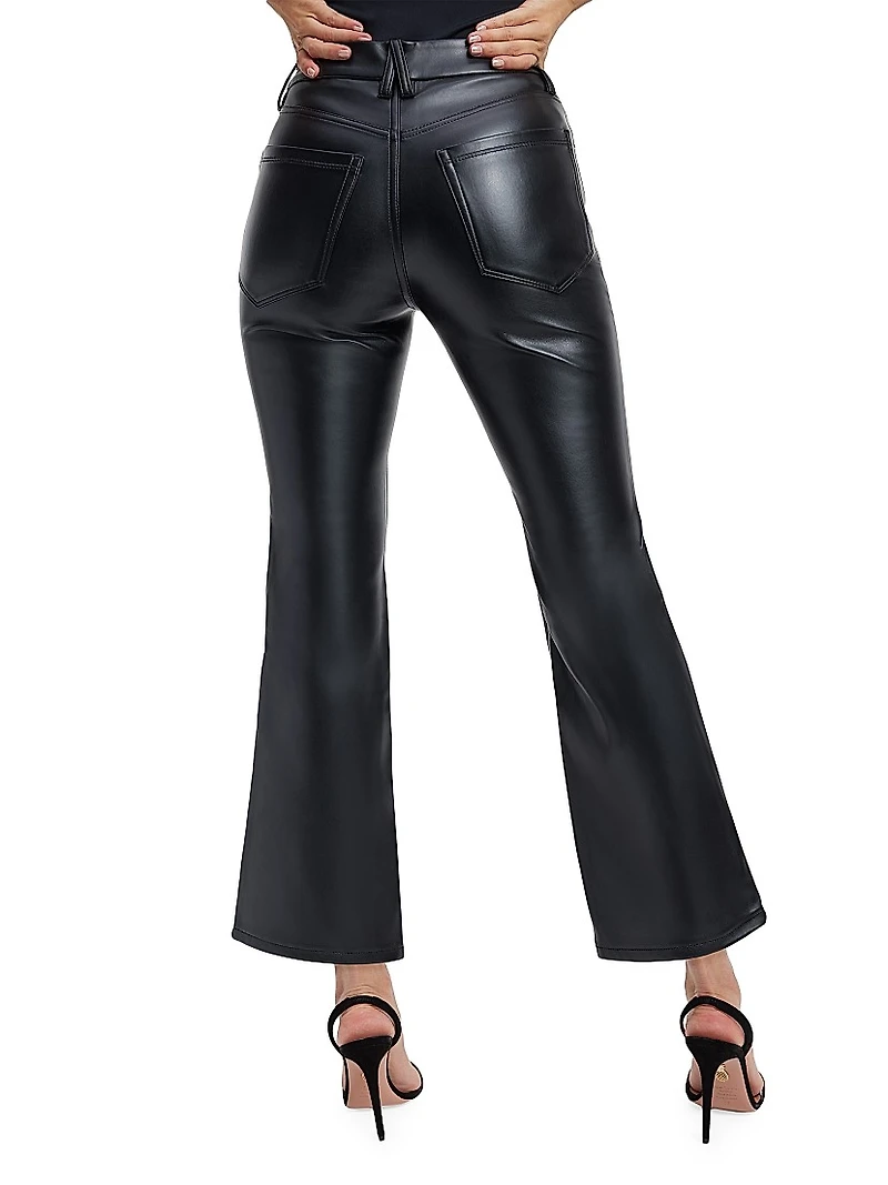 Good Legs Mini Boot-Cut Pants