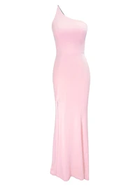 Amy One-Shoulder Bodycon Maxi Dress