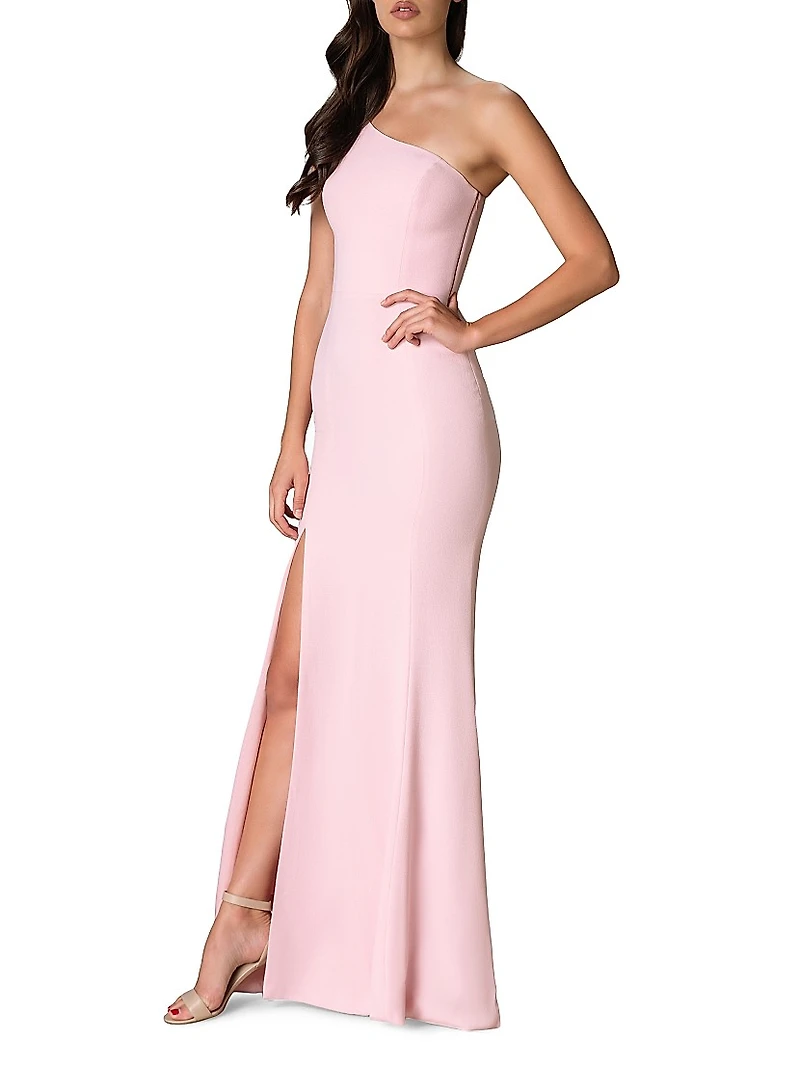 Amy One-Shoulder Bodycon Maxi Dress