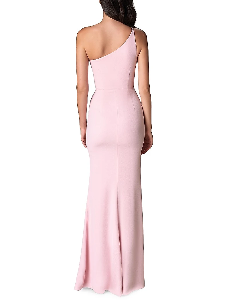 Amy One-Shoulder Bodycon Maxi Dress