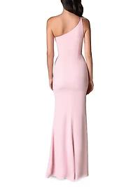 Amy One-Shoulder Bodycon Maxi Dress