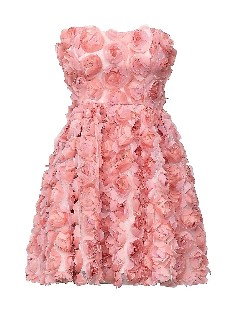 Sasha Strapless Fit-&-Flare Minidress