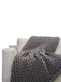 Cotton Napper Weighted Knit Blanket
