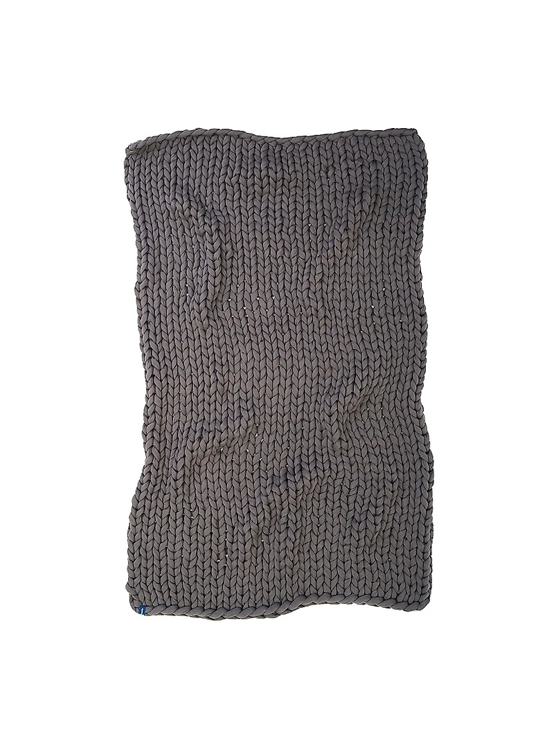 Cotton Napper Weighted Knit Blanket