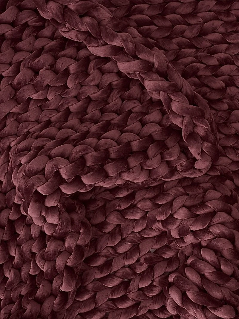 Velvet Napper Knit Weighted Blanket