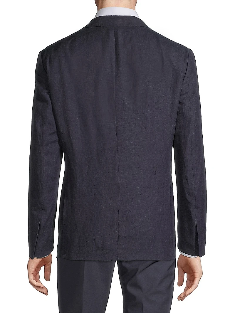 Kent Linen & Silk Canvas Jacket