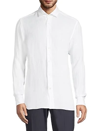 Handmade Textured Linen Shirt