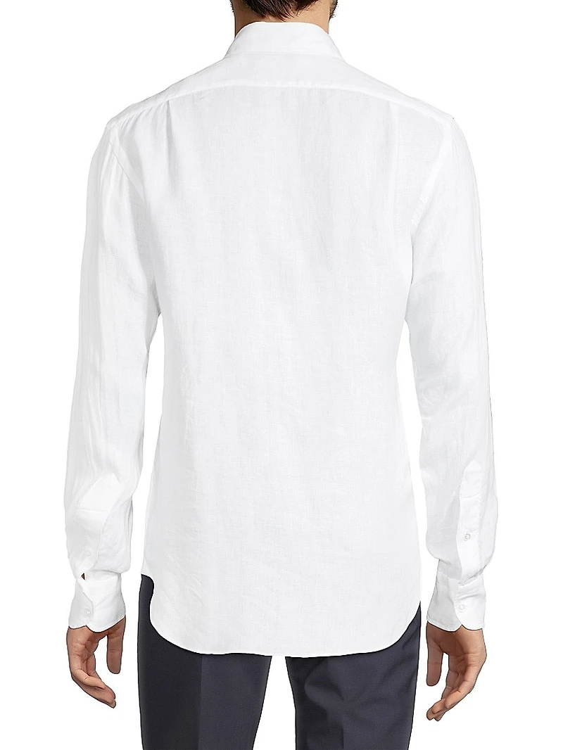 Handmade Textured Linen Shirt