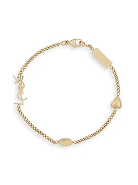 Opyum Heart Charm Bracelet Metal