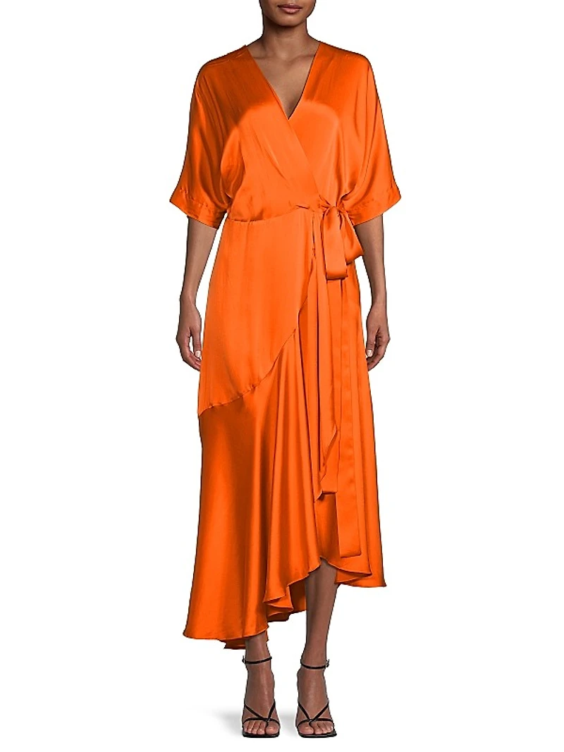 Beloved Silk Wrap Dress