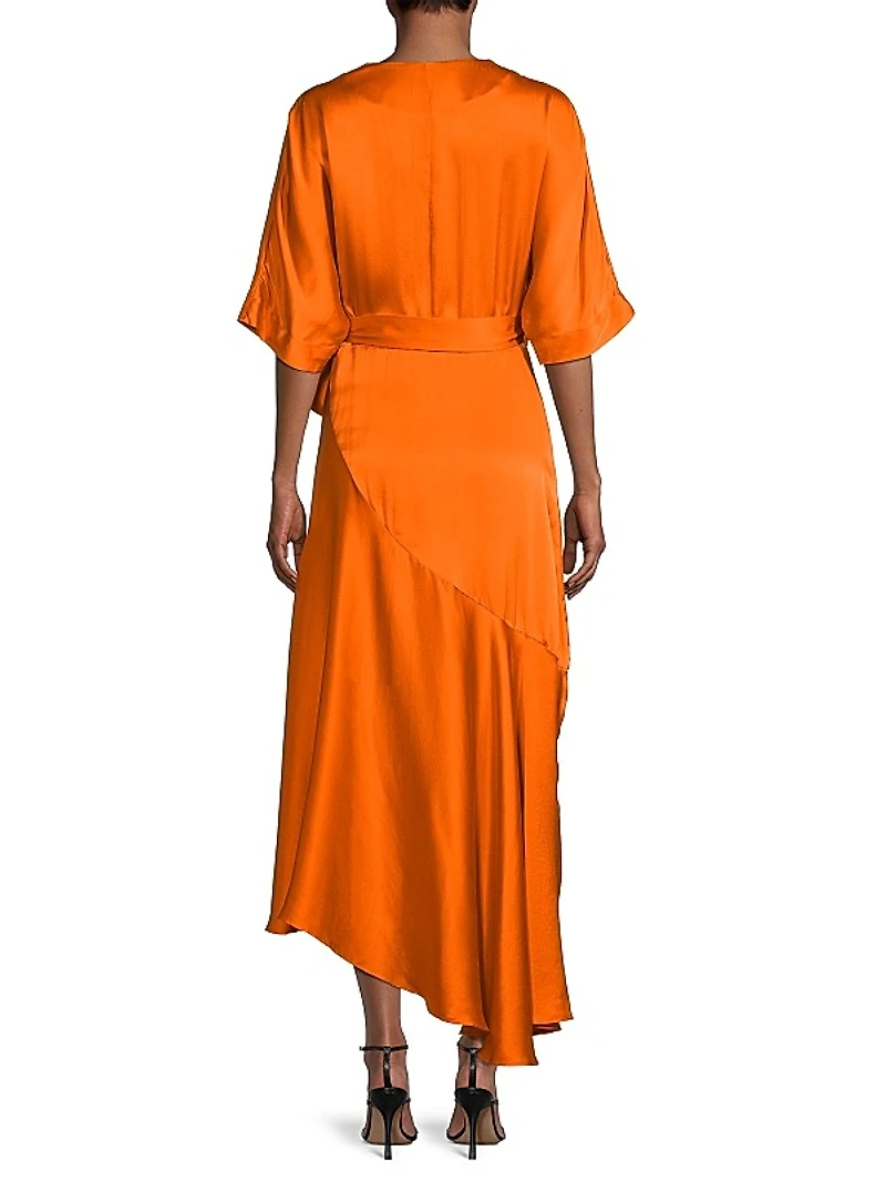 Beloved Silk Wrap Dress