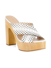 Gaynor Platform Leather Sandals