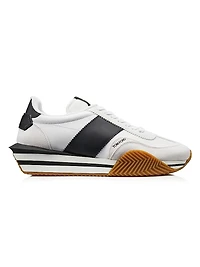 Two-Toned Low-Top Sneakers