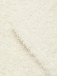 Belted Bouclé-Knit Coat