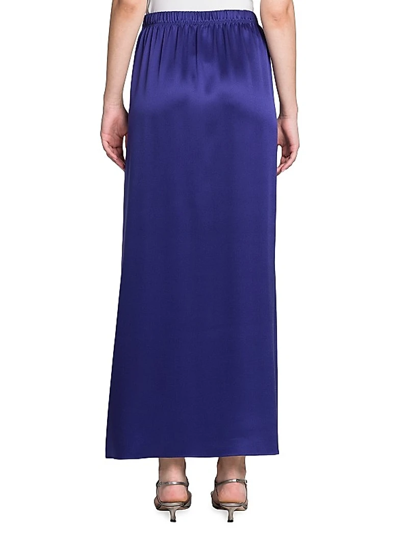 Silk Maxi Skirt