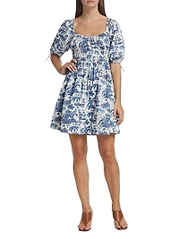 Mini Faye Toile Dress