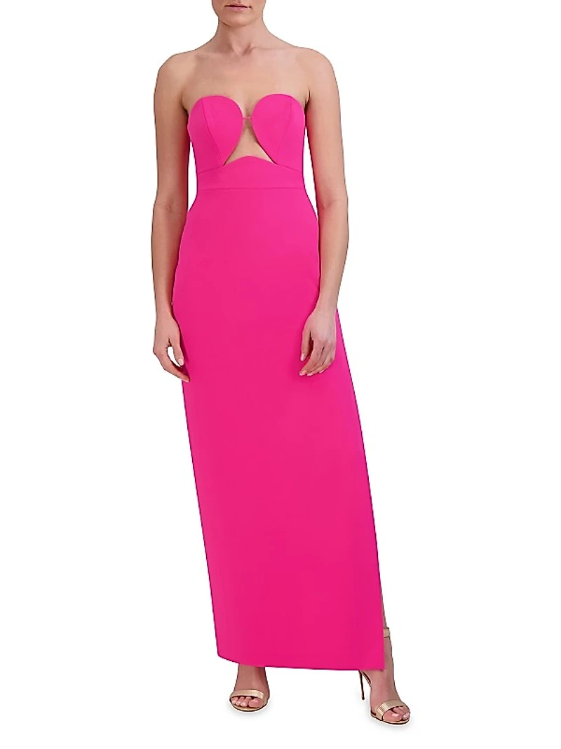 Strapless Sheath Gown