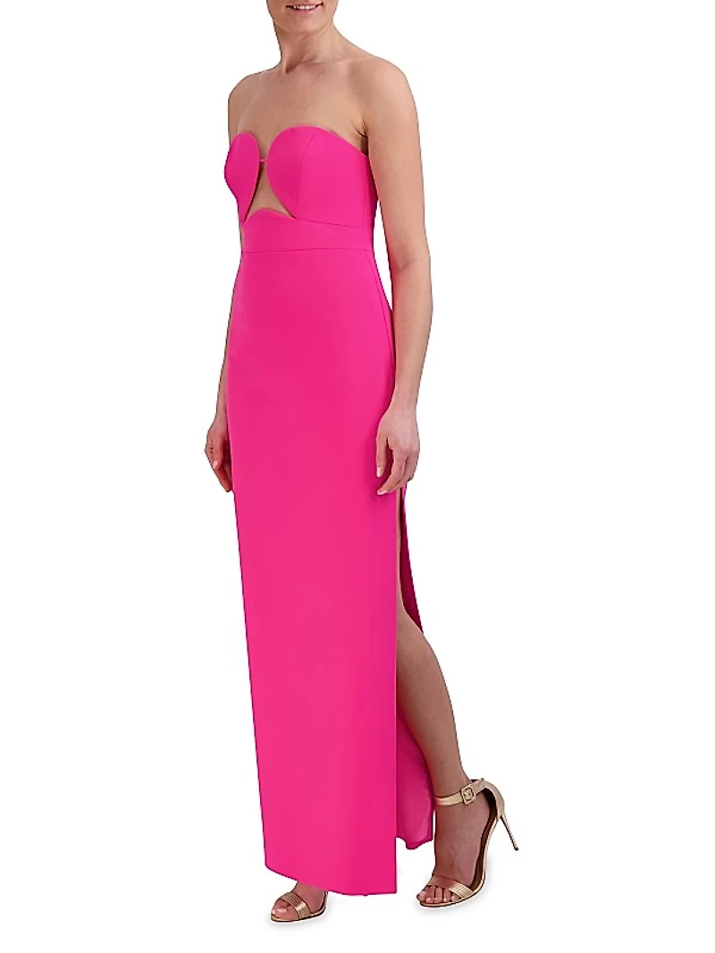 Strapless Sheath Gown